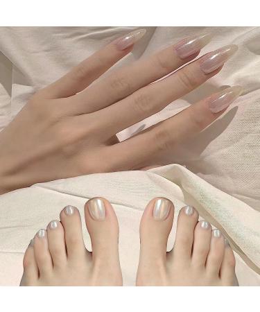 White Pearl Chrome Nail Powder - 2 Boxes (6g) High Gloss Glitter Art for Manicure Decor - Buy Online on GoSupps.com