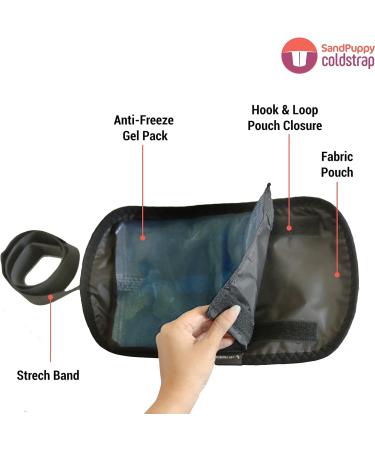 Sandpuppy Coldstrap - Reusable Gel Ice Pack for Knee Injuries and Pain Relief - Buy Online on GoSupps.com