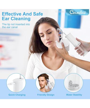 Effective Ear Wax Removal Kit - Safe Ear Cleaning & Irrigation for Adults & Kids | Includes Basin & 10 Tips - Buy Online on GoSupps.com