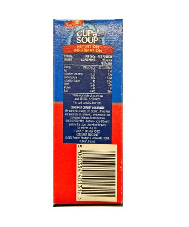 Batchelors Cup a Soup Tomato 93g - PACK OF 2 - Buy Online on GoSupps.com
