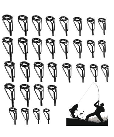 Bajiuxhfei 32 pieces of top ring rod ring fishing rod repair top ring 8 sizes fishing rod repair accessories fishing rod guidance fishing rod. - Buy Online on GoSupps.com