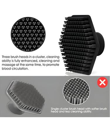 ProCleanse Luxurious Face Scrubber - Gentle Exfoliation with 100% Recycled Silicone for All Skin Types - Durable & Easy to Clean (Gray) - Shop Internationally - Buy Online on GoSupps.com