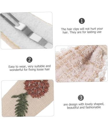 COHEALI 4 Sets kid hair accessories kids hair clips for girls hair accessory for women girls barrettes for hair vintage hair clips kids hair accessories bow tie headgear Miss Metal - Buy Online on GoSupps.com