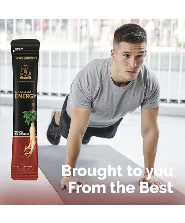 Cheong Kwan Jang Koreselect Energy Sticks - 10 Pack (0.34 fl oz each) | Premium Korean Ginseng - Buy Online on GoSupps.com