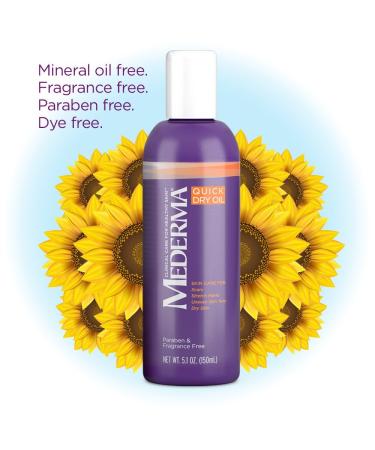 Mederma Quick Dry Oil for Stretch Marks 3.4 Oz - 3.38 Fl Oz | Hydrating Skin Care Treatment - Buy Online on GoSupps.com