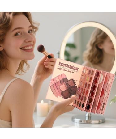 ETUCYNG Colorful Makeup Palette 67 Colors Eyeshadow Blush Palette Book Multifunctional Cosmetic Coloring Board Makeup Kit for Adults Women Girls Artists Lovers Friends Woman - Buy Online on GoSupps.com