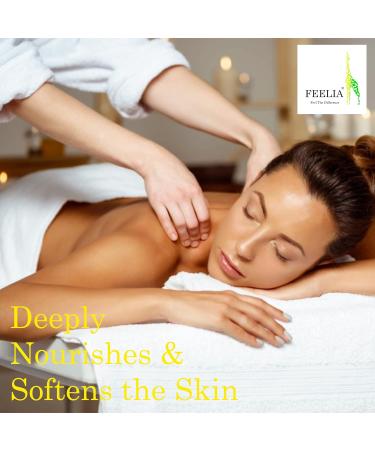 Feelia Sensuality Massage Oil - 100% Pure Essential Oils & Vitamins A B C E | Cedar Wood Sweet Orange Patchouli Jojoba Jasmine Grandiflora - International Shipping - Buy Online on GoSupps.com