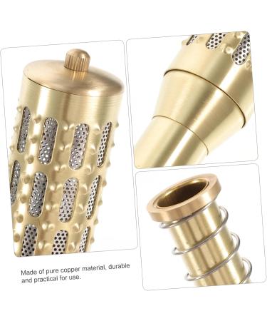 Healvian Moxa Stick Holder - Pure Copper Moxibustion Cone Holder - 32x4.2cm Golden Moxa Sticks for Enhanced Wellbeing - International Shipping Available - Buy Online on GoSupps.com