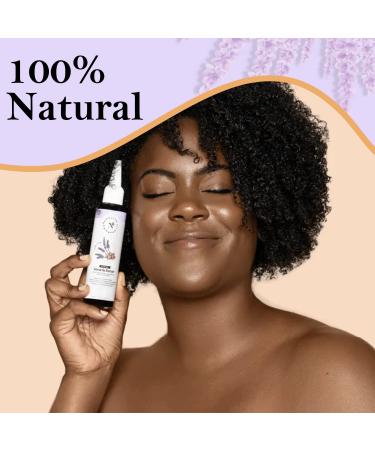 Naturall Jamaican Black Castor Oil Serum with Lavender - 100% Natural Hair Growth Solution - Silicone-Free Formula for Curly, Dry & Damaged Hair - 100ml - Buy Online on GoSupps.com