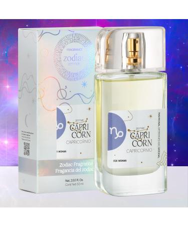 Zermat Capricorn Zodiac Perfumes for Women | Sensuous Floral - Flora Scent | Long-Lasting Fragrance | Ideal for Traditional Determined & Rational Women | Perfume para Mujer | 2 Fl. Oz. - Buy Online on GoSupps.com