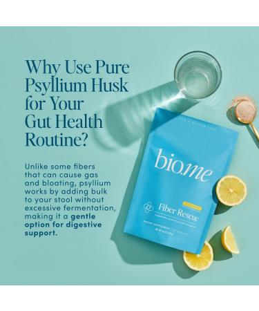 Bio.me Fiber Rescue & Synbiotic Bundle - Psyllium Husk Powder for Digestive Health (30 Servings) & Daily Synbiotic 3-in-1 Prebiotics and Probiotics for Digestive & Immune Support (60 ct) - Buy Online on GoSupps.com