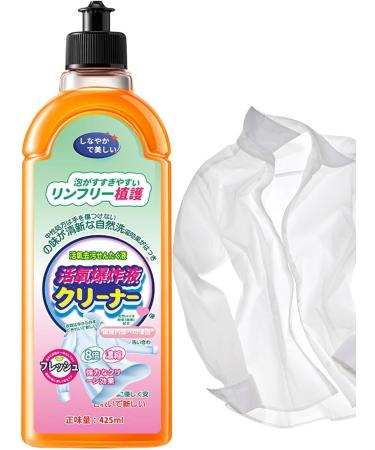 Laundry Detergent Clothes Stain Remover Oxygen Laundry Detergent - 425ml Effective Stain Remover Laundry Detergent for Stubborn Oil Sweat Stains Klufo - Buy Online on GoSupps.com
