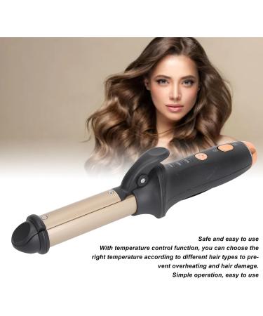 Premium Hair Curling Wand - Adjustable Temperature Ceramic Curler for Bangs | International Shipping Available - Buy Online on GoSupps.com