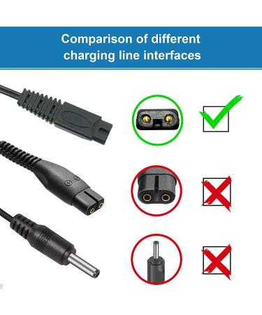 USB Charger Cord for Microtouch Solo Electric Shaver - 31.5 in Cable with 2 Cleaning Brushes - Buy Online on GoSupps.com