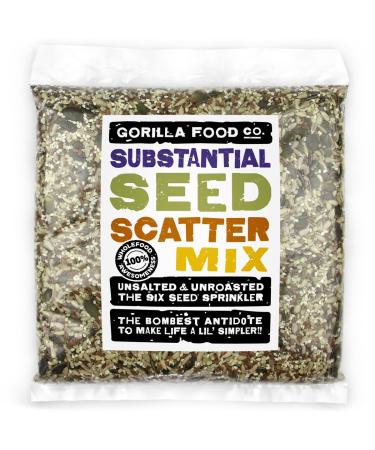 Gorilla Food Co. Substantial Seed Scatter Mix (Six Omega Seeds Mix) - 800g - Buy Online on GoSupps.com