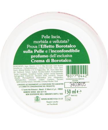  Borotalco Borotalco - Set of 6 body creams moisturizing body cream 150 ml - Buy Online on GoSupps.com