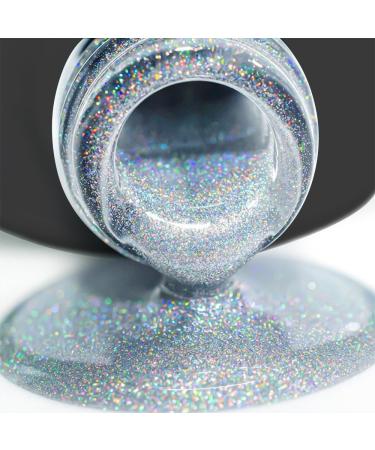 8pcs Giltter Gel Nail Polish Set Holographic for Manicure Semi Permanent Soak Off UV Laser Shining Gel Varnish Nail Art - (Color: LS9DMY-8PCS) - Buy Online on GoSupps.com