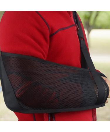 Arm Sling For Elbow Injury - Comfortable Arm Support Shoulder Brace | Lightweight Cuff Sling for Fracture Strain Men And Women Shoulder - Buy Online on GoSupps.com
