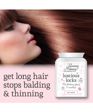 Yummy Mummy Postpartum Hair Tablets | Get Long Thick Hair & Combat Thinning & Balding - Buy Online on GoSupps.com