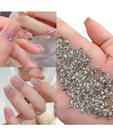 50x Nail Irregular Shaped Nails Art Shaped Nail Rhinestones Crystal Nail Gems Nails Decorations 50x Nails Art Irregular Shaped Nail Crystal Rhinestones Nails Art - Buy Online on GoSupps.com