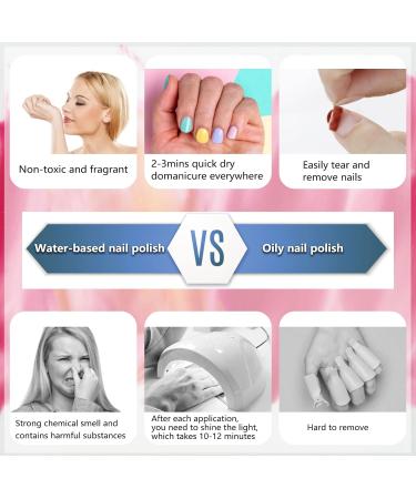 Shop Quick Dry Pink Nail Polish Set - Non-Toxic Manicure Kit for Kids | Perfect for Girls & International Shipping - Buy Online on GoSupps.com