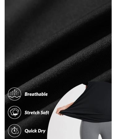 BALEAF Women's Quick Dry Running Shirt - V-Neck Athletic Workout Top, Black, XL - Buy Online on GoSupps.com