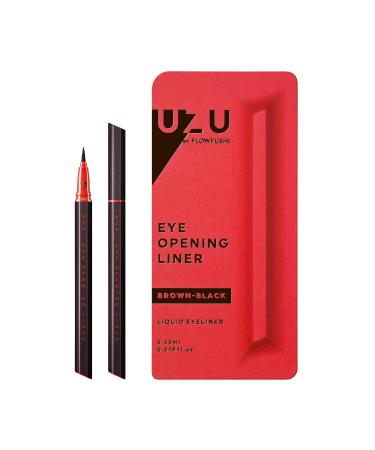 Flowfushi UZU Eye Opening Liner Liquid Eyeliner (Brown Black)