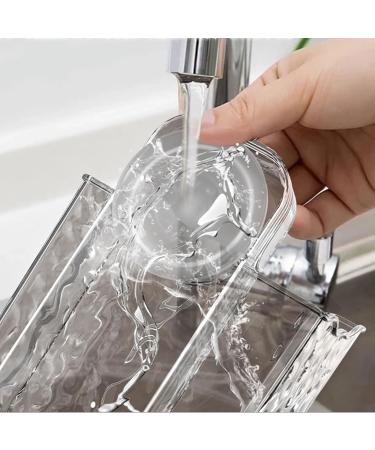Multipurpose Wet Tissue Storage Box Home Storage Case with Strong Suction Hold Sturdy PP for Home and Office Grey - Buy Online on GoSupps.com