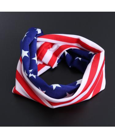 Buy Frcolor America Flag Headbands - USA Patriotic Elastic Hair Accessories for All Occasions - Buy Online on GoSupps.com