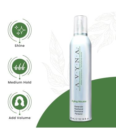 Avyna Ayna Xtyling Restructuring Hair Mousse 10.14 oz - Revitalize Your Hair | International Shipping Available - Buy Online on GoSupps.com