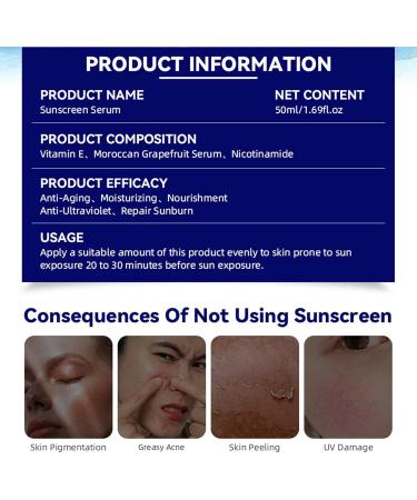Sun Serums - Face Sun Cream SPF 90 Skin Protection Vitamin E Face Serums 50ml for Face and Body Sysdisen - Buy Online on GoSupps.com