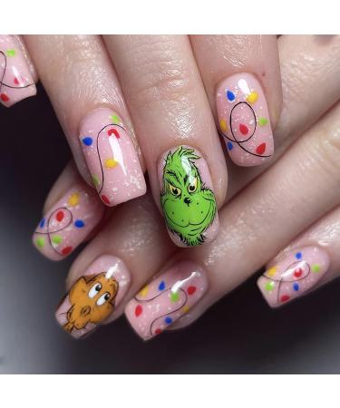 Christmas Nail Stamping Plates | Monster Nails Stamping Kit for Holiday DIY | Winter Xmas Nail Stamper for Women & Girls - Buy Online on GoSupps.com