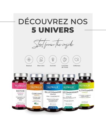 BIO-available ZINC - Zinc Citrate - Anti-Acne - Food Supplement Immune System - Zinc Citrate and Vitamin B6-120 Vegetable Capsules - NUTRALIE - Buy Online on GoSupps.com
