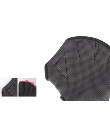 EXCEREY Swimming Webbed Paddling Gloves - Water Resistance for Aquatic Fitness - Blue, Large - Buy Online on GoSupps.com