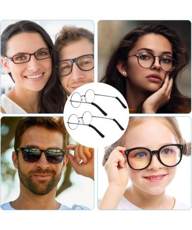 Ucunjia Glasses Brick Coating - 6 Pairs Anti-Slip Hinge Glasses for Myopia & Sunglasses - Soft & Comfortable Ear Protection - Buy Online on GoSupps.com