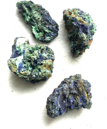 Azurite Natural Azurite Malachite Stone Miner Material Speciment Display Warping Cutting 30mm-80mm Natural Rough Stone Natural Stone (Size : 5cm 50-80g 1pcs) - Buy Online on GoSupps.com