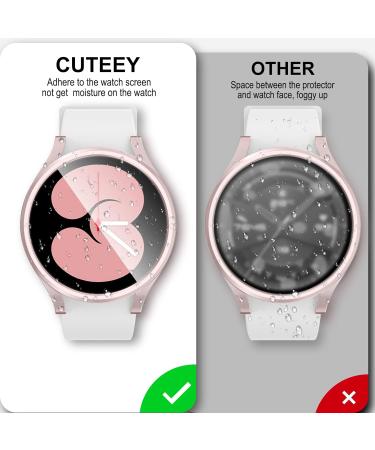 5+5 Pack Galaxy Watch 5 Pro 45mm Screen Protector Case + Tempered Glass Films - Blue Black/Silver/Clear/Green 45mm - Buy Online on GoSupps.com