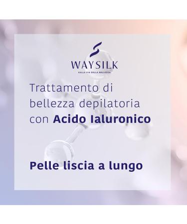 WAYSILK Body Hair Removal Cream With Hyaluronic Acid and Aloe Vera Long Smooth Skin 150ml - Buy Online on GoSupps.com