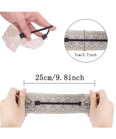 Zifengcer Lace Headbands for Women Girls - Set of 8 Elegant Stretch Wide Headwraps - Buy Online on GoSupps.com