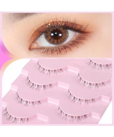 Magnetic Eyelashes Cat Eye Wispy Lashes Magnetic False Eyelashes with Applicator No Glue Needed Natural Strip Lashes Durable 1 Pair Magnetic Lashes - Buy Online on GoSupps.com