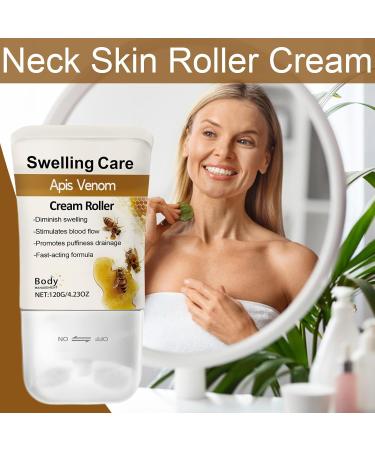 Firming Neck Cream - Moisturizing Neck Care for Women with Massage Roller Nourishing Lotion Skin Care Beauty for Women Girls Friend Mother - Buy Online on GoSupps.com