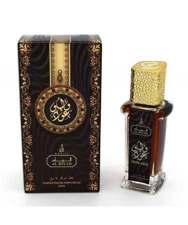 Maison d'Orient WOW OUD 20 mL Roll On Perfume Set Alcohol-Free Arab Perfume Oil Arab Cologne For Men AL RIYAD Roll On Pheromone Perfume (Roll On Body Oil)