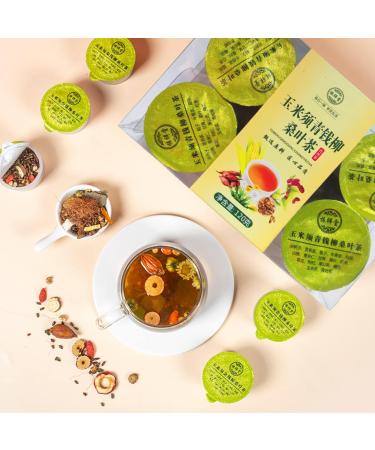  HQZMCTE Corn mulberry leaves cassia buckwheat etc. combined herbal tea 120 g (20 g x 6) / 4.23 oz - Buy Online on GoSupps.com