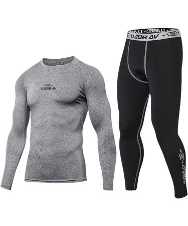 Shop Hanxiulin Men's Training Suits | Long Jogging Suits | Cotton Sweatshirts & Pants | Comfortable Gray Leisurewear for International Shipping - Buy Online on GoSupps.com