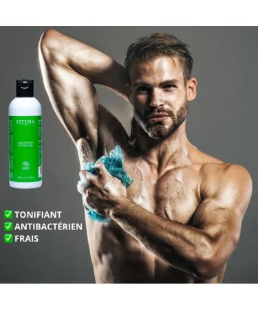  FITENA Natural Sport Shower Gel - 1 x 200ml bottle - Made in France - After sports - Buy Online on GoSupps.com
