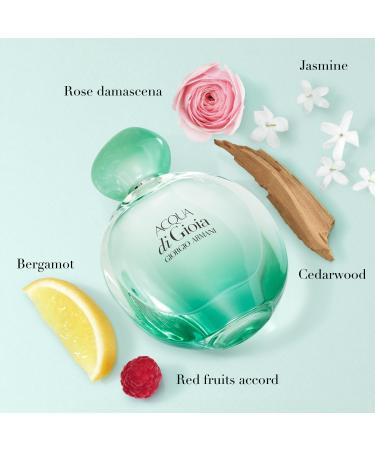 Armani Beauty - Acqua Di Gioia - Eau de Parfum Intense - Floral Citrus Women s Fragrance - Bergamot & Red Fruits Accord Jasmin Cedarwood Notes 1.6 Fl Oz - Buy Online on GoSupps.com