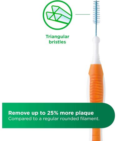 Gum Trav-Ler Professional Interdental Brushes - Antibacterial Bristles Ergonomic Handle ISO Size 4 (1.4mm) - 18 Units + Free Sample - International Shipping Available - Buy Online on GoSupps.com