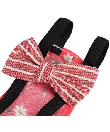 Unibell Washable Pet Poultry Diaper | Portable Nappy for Goose Duck Chicken Pigeon (Red M) - Buy Online on GoSupps.com