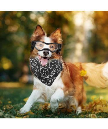 Waterproof Dog Glasses for Small Dogs | UV-Resistant & Adjustable Protection | Wind-Repellent Safety Specs for Dogs - Buy Online on GoSupps.com