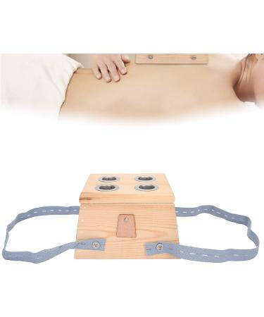 Buy Adjustable Temperature Moxibustion Box - Wooden Moxibustion Therapy Healing (4 Holes) | International Shipping - Buy Online on GoSupps.com